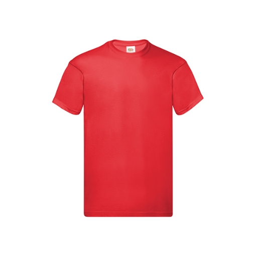 Picture of Fruit of the Loom T-Shirt Short Sleeve Original, Red