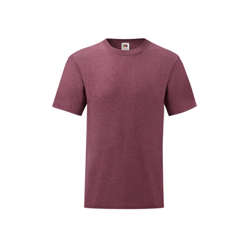 Picture of Fruit of the Loom T-Shirt Short Sleeve Valueweight, Heather Burgundy