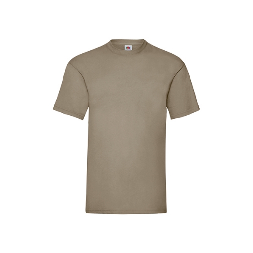 Picture of Fruit of the Loom T-Shirt Short Sleeve Valueweight, Khaki