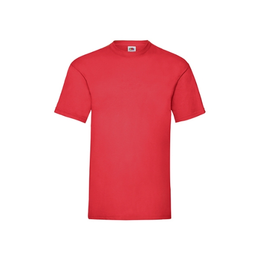 Picture of Fruit of the Loom T-Shirt Short Sleeve Valueweight, Red