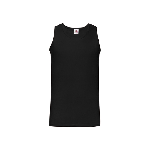 Picture of Fruit of the Loom T-Shirt Sleeveless Valueweight, Black