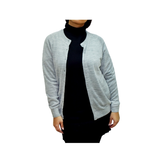 Picture of Alzi Knit Cardigan, Light Grey