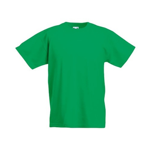 Picture of Fruit of the Loom Kids Original Round neck T-Shirt, Green