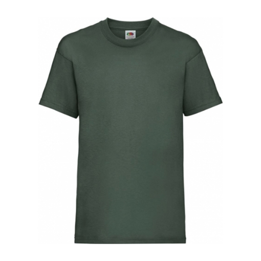 Picture of Fruit of the Loom Kids Valueweight Round neck T-shirt, Bottle green