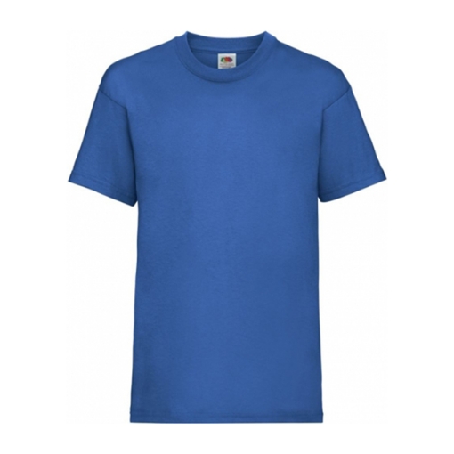 Picture of Fruit of the Loom Kids Valueweight Round neck T-shirt, Royal blue