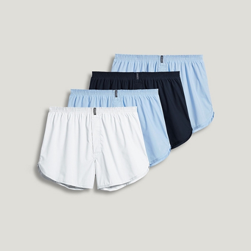 Picture of Jockey Pack of 4 Classic Fit Boxer Tapperd Blended