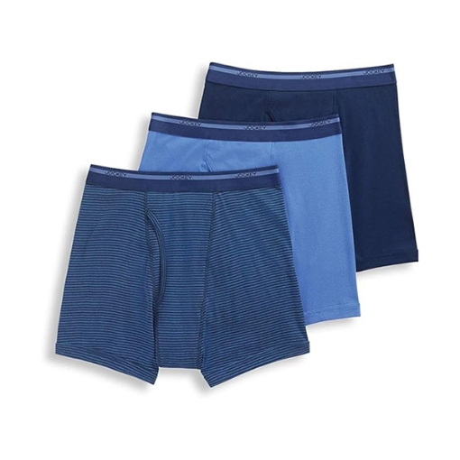 Picture of Jockey Pack of 3 Full Rise Boxer Brief, Assorted 1