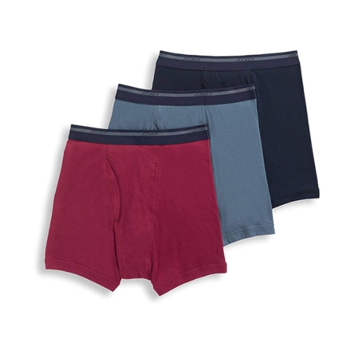 Picture of Jockey Pack of 3 Full Rise Boxer Brief, Assorted