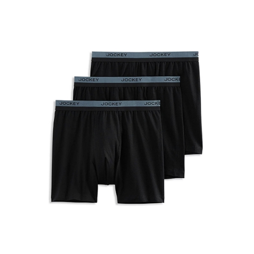 Picture of Jockey Pack of 3 Ultimate Breathe Boxer Brief, Black