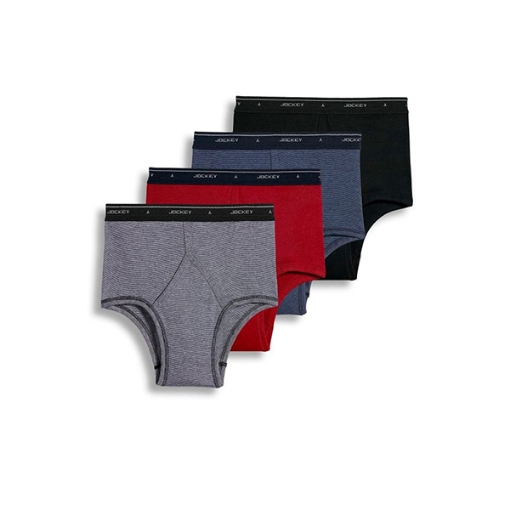 Picture of Jockey Pack of 4 Full Rise Brief, Assorted