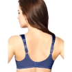 Picture of Bali Satin Tracings Underwire Minimizer Bra, In The Navy Scroll