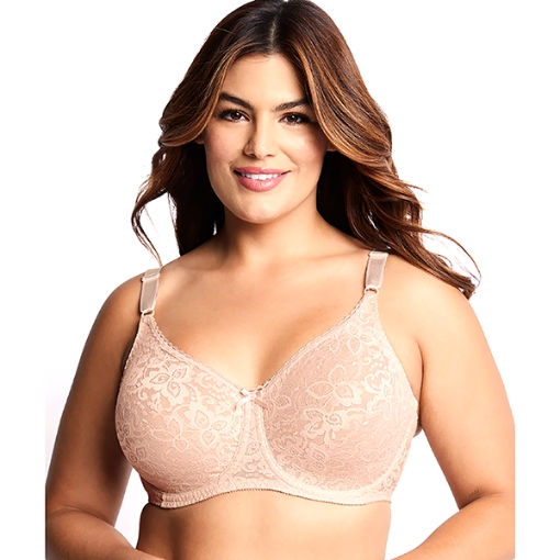 Picture of Bali Lace 'N Smooth Underwire Bra, Rosewood