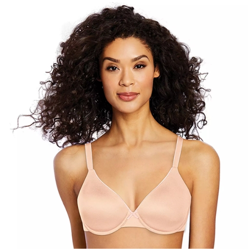 UTC . Passion for Comfort Back Smoothing Light Lift Lace Underwire Bra,  Sandshell/Light Buff