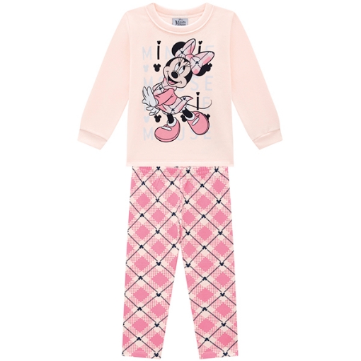 Picture of Brandili Children's Set Long Sleeve Women's Minnie Sweatshirt Disney, Pink