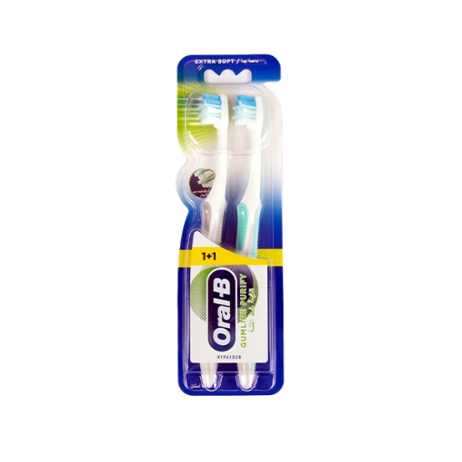 Picture of Oral B Brush Gum & Enamel Pur Care 18 Soft 1+1