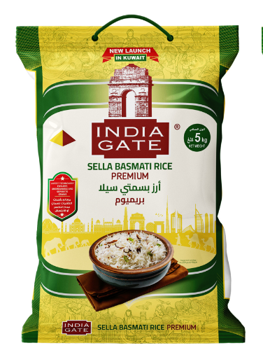 Picture of India Gate – Sella Basmati Rice Premium – Poly 5Kg