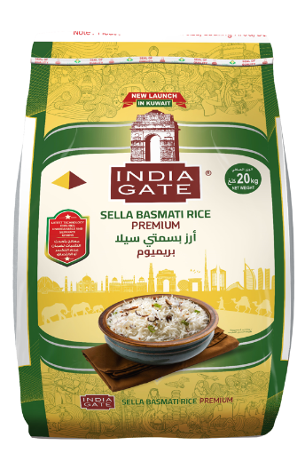 Picture of India Gate – Sella Basmati Rice Premium – Bopp 20Kg