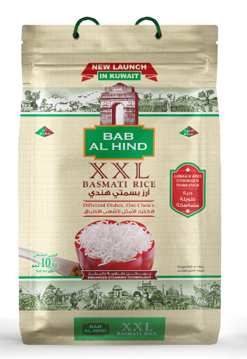 Picture of Bab Al Hind – XXL – Basmati Rice – Poly 10 Kg