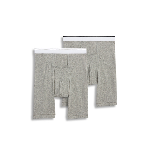 Picture of Jockey Pack of 2 Pouch Classic Fit Athletic Midway Brief, Grey