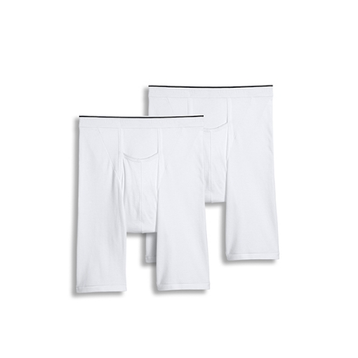 Picture of Jockey Pack of 2 Pouch Classic Fit Athletic Midway Brief, White