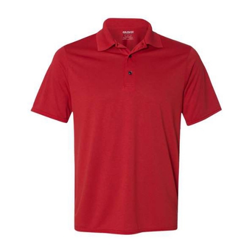 Picture of Gildan Polo Shirt Short Sleeve, Red