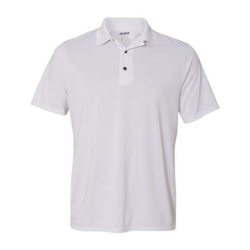 Picture of Gildan Polo Shirt Short Sleeve, White