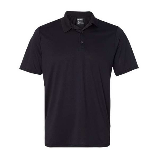 Picture of Gildan Polo Shirt Short Sleeve, Black