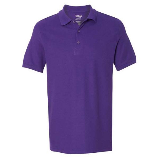 Picture of Gildan Polo Shirt Short Sleeve, Purple