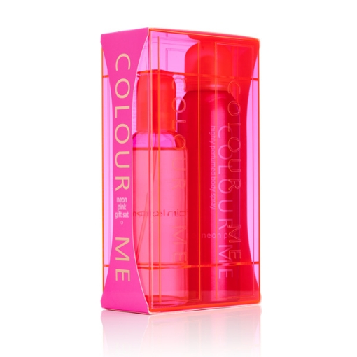 Picture of Colour Me Neon Pink 100ML EDP + 150ML Body Spray Gift Set
