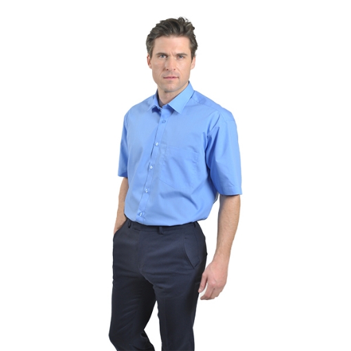 Picture of Buy 1 Get 1 Rael Brook Shirt Short Sleeve, Medium Blue