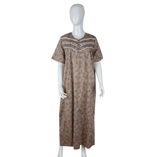 Picture of Angel Wear Gown Short Sleeve-RE22-09-A, Caramel