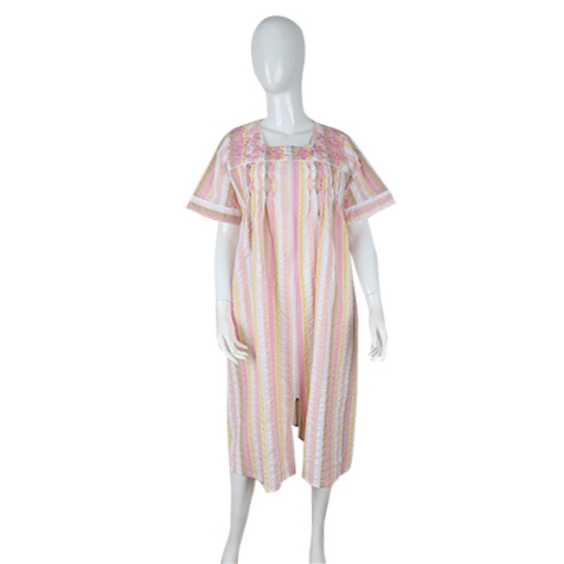 Picture of Miss Nish London Midi Gown Short Sleeve-RE22-19-C, Peach