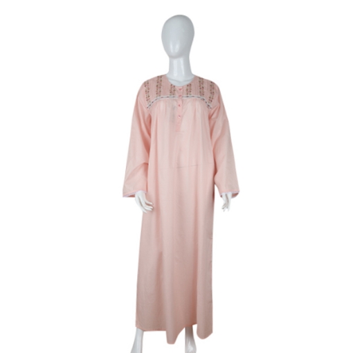 Picture of Angel Wear Long Sleeve Gown-RE22-22-B, Peach