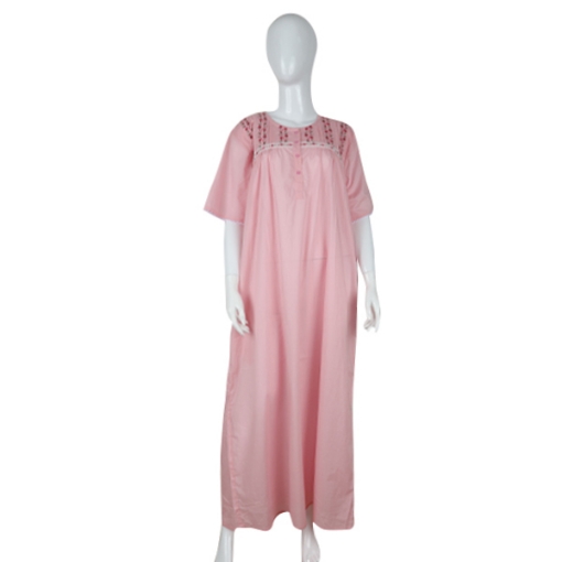 Picture of Angel Wear Short Sleeve Gown-RE22-22-A, Pink