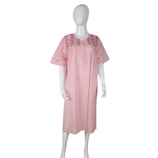 Picture of Angel Wear Midi Gown Short Sleeve-RE22-22-C, Pink