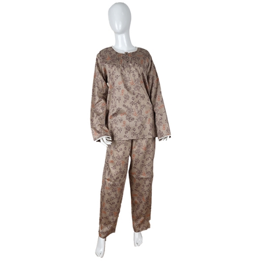 Picture of Angel Wear Pajama Set Long Sleeve-RE22-09-D, Caramel