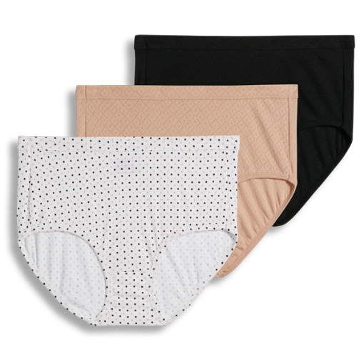 Picture of Jockey Elance Breathe Classic Fit Brief 3pcs, 10021439, Simple Dot