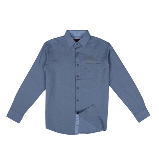 Picture of Blue Miracle Shirt Long Sleeve, Medium Blue, 10013594