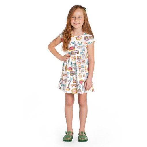 Picture of Brandili Beach Girl Children's Dress, 10027311, Off White