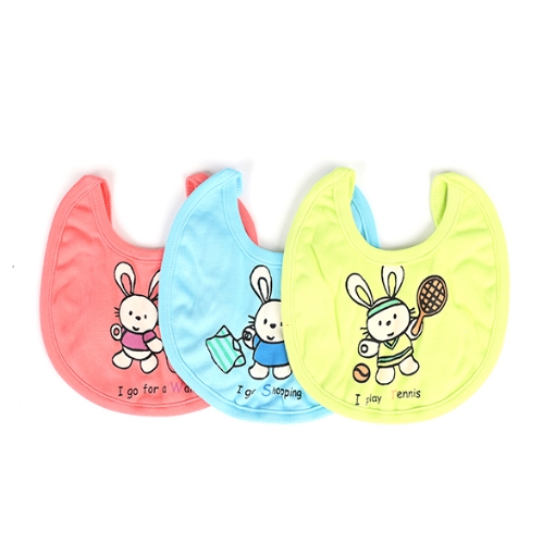 Picture of Action kids Baby Bibs Pack of 3,10021618, Assorted1