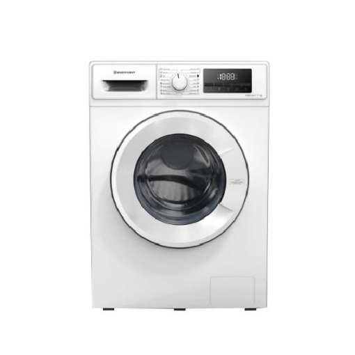 Picture of Westpoint Front Loading Washing Machine 7kg Capacity 16 Programs 49L drum capacity  WPWMT-71222 - White