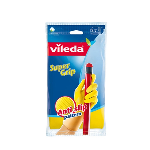 Picture of Vileda Super Grip Durable Gloves Small Size