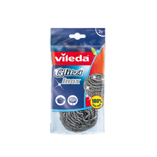 Picture of Vileda Inox Metallic Spiral Scourer 2Pcs