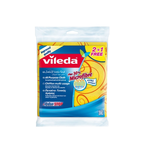 Picture of Vileda All Purpose Wiping Cloth 2+1 FREE