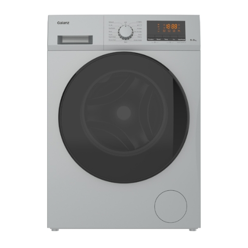 Picture of Galanz Front Loading Washing Machine 10Kg 15 Programmes-Inverter - Silver, 10032639