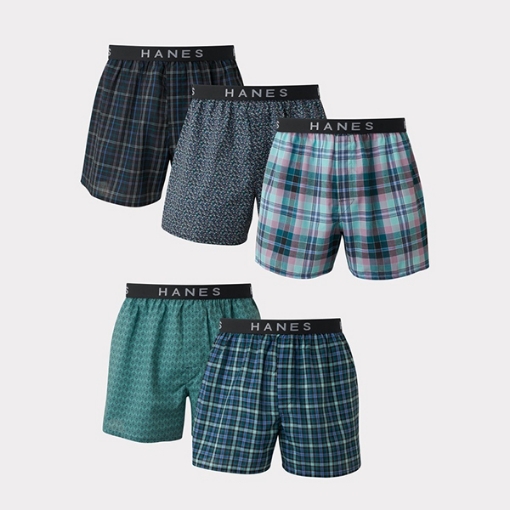 Picture of Hanes Pack of 5 Boxer, 10012846, Assorted