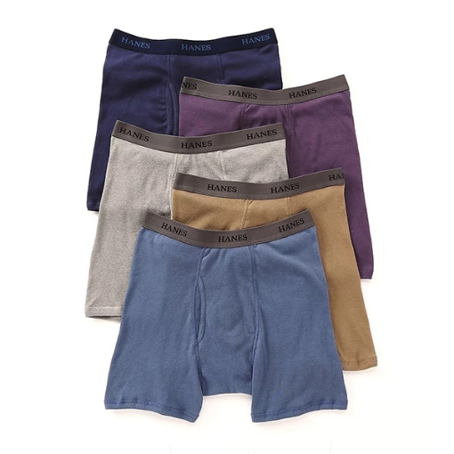 Picture of Hanes Pack of 5 Boxer Brief, 10012854, Assorted