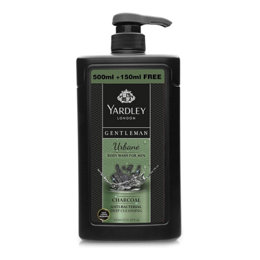 Picture of Yardley London Body Wash Gentleman Urbane For Men'S, Anti Bacterial Deep Cleansing, 650 Ml