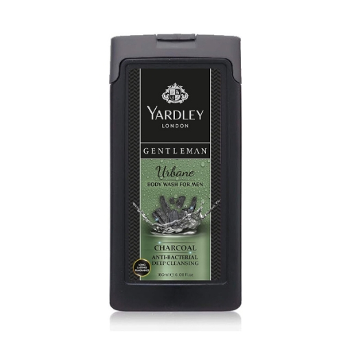 Picture of Yardley London Body Wash Gentleman Urbane For Men, Anti Bacterial Deep Cleansing, 180 ml