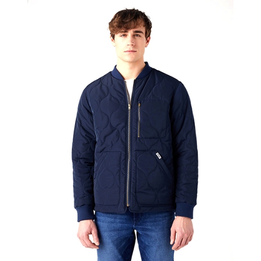 Picture of Wrangler Padded Jacket,10031415-Navy Blue